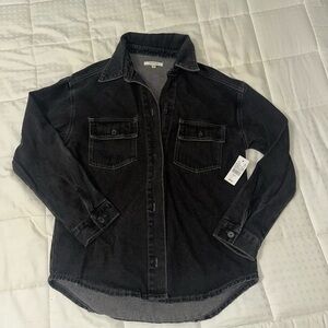 Pacsun Black Denim Shirt